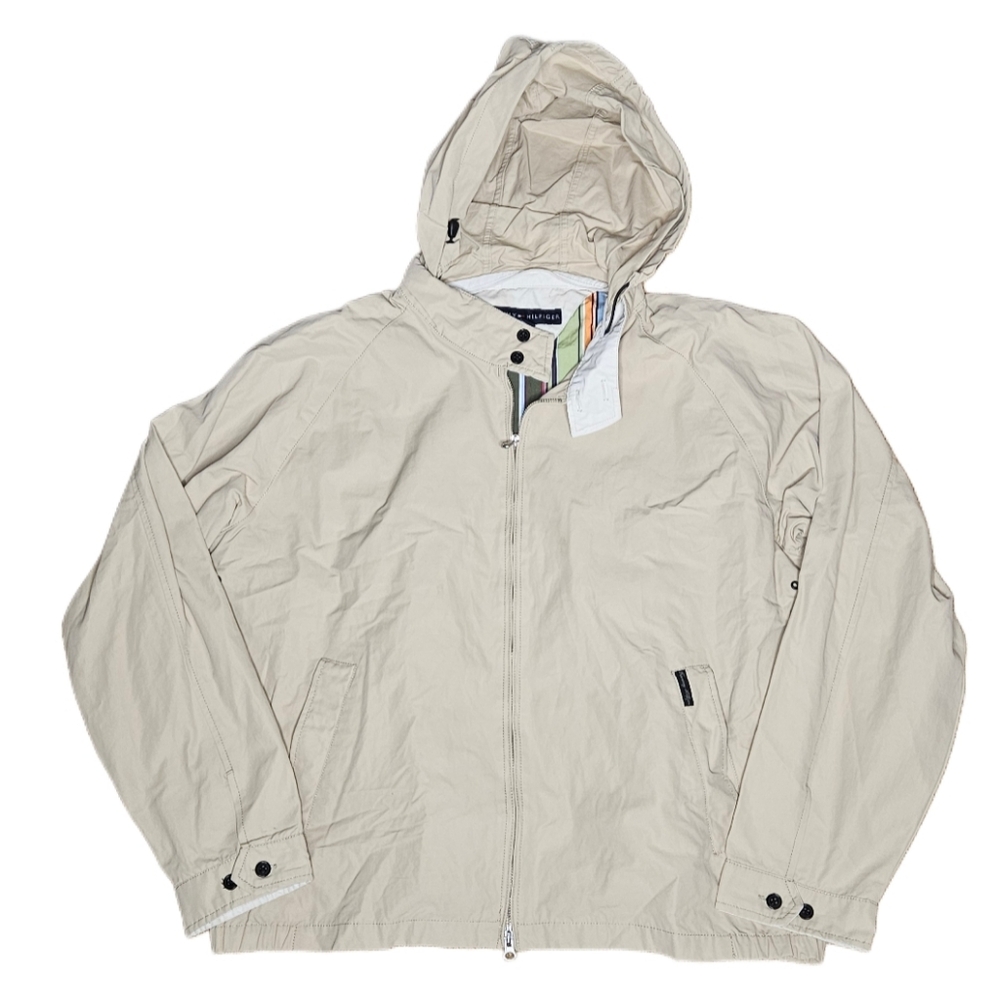 Vtg 2003 Tommy hilfiger | Nylon | Sailing Jacket | Roll hood